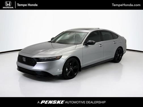 Silver Metallic 2023 Honda Accord Hybrid Sport-L