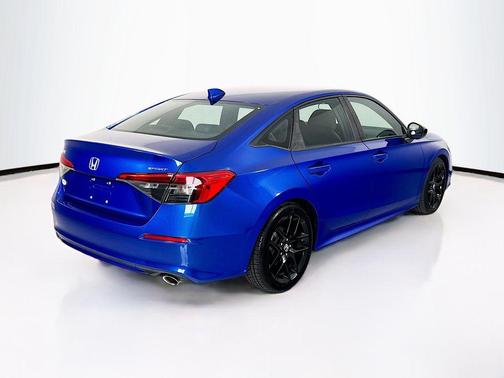Aegean Blue Metallic 2022 Honda Civic Sport