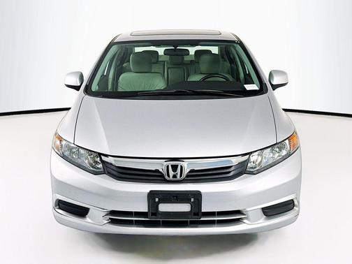 Alabaster Silver Metallic 2012 Honda Civic EX-L