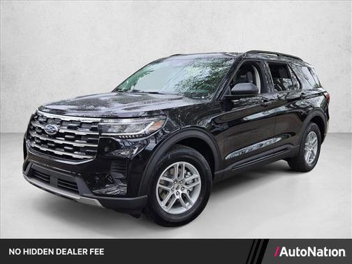 Agate Black Metallic 2026 Ford Explorer Active