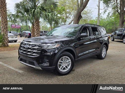 Agate Black Metallic 2026 Ford Explorer Active
