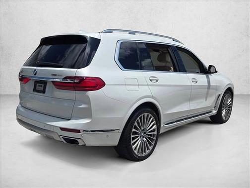 Mineral White Metallic 2019 BMW X7 xDrive40i