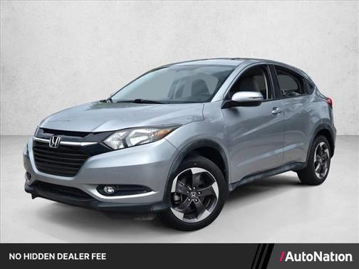 Silver/Gray 2018 Honda HR-V EX