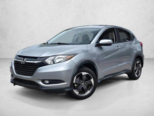 Silver/Gray 2018 Honda HR-V EX