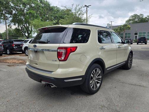 Platinum Dune Metallic Tri-Coat 2018 Ford Explorer Platinum