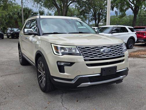 Platinum Dune Metallic Tri-Coat 2018 Ford Explorer Platinum