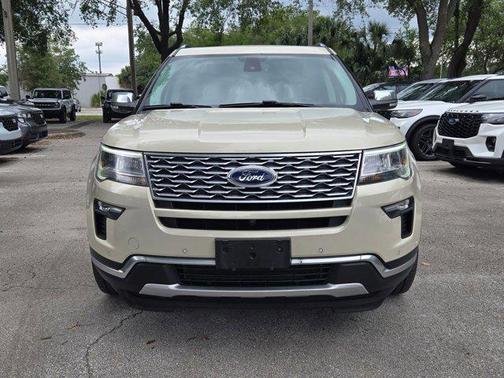 Platinum Dune Metallic Tri-Coat 2018 Ford Explorer Platinum