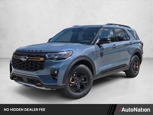Vapor Blue Metallic 2026 Ford Explorer Tremor