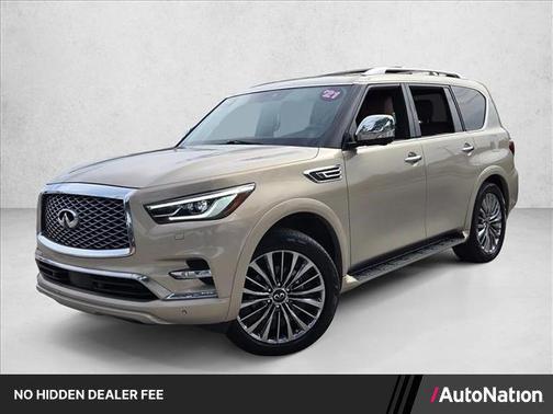 Champagne Quartz 2021 INFINITI QX80 SENSORY