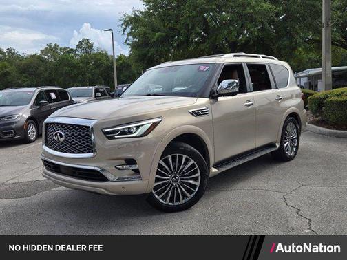 Champagne Quartz 2021 INFINITI QX80 SENSORY