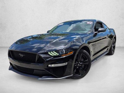 Shadow Black 2022 Ford Mustang GT Premium