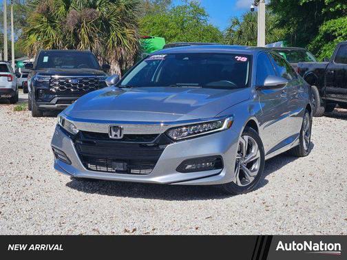 Lunar Silver Metallic 2018 Honda Accord EX-L