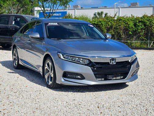 Lunar Silver Metallic 2018 Honda Accord EX-L