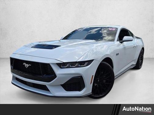 Oxford White 2025 Ford Mustang GT Premium