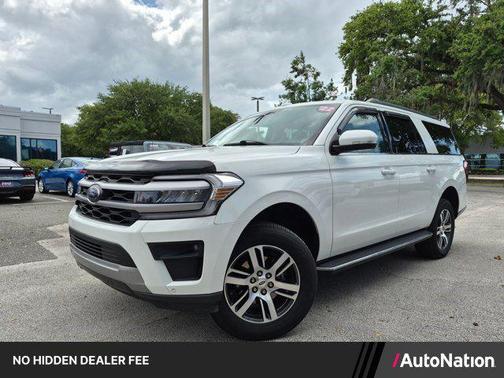 Star White Metallic Tri-Coat 2022 Ford Expedition Max XLT