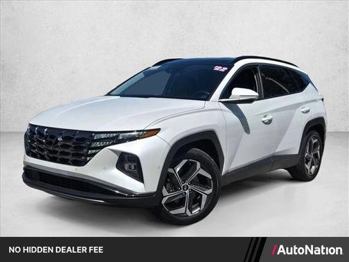 Quartz White 2022 Hyundai TUCSON Limited