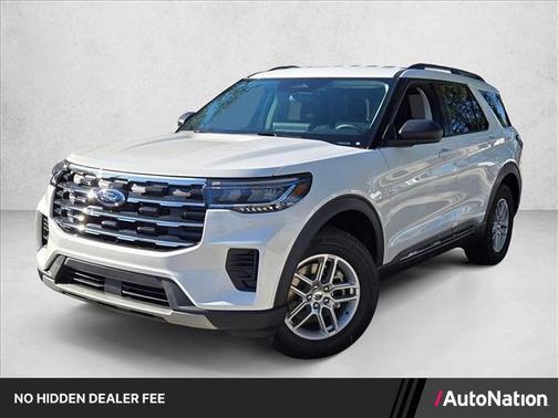 Star White Metallic Tri-Coat 2026 Ford Explorer Active (200A)