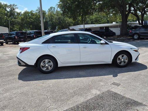 Serenity White 2025 Hyundai ELANTRA SE