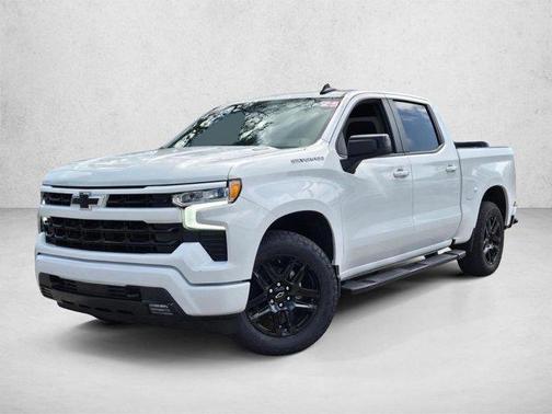 Summit White 2025 Chevrolet Silverado 1500 RST