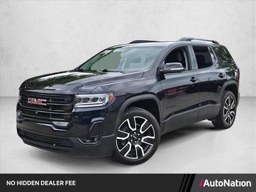 Midnight Blue Metallic 2021 GMC Acadia FWD SLT