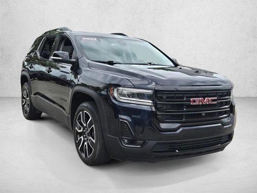 Midnight Blue Metallic 2021 GMC Acadia FWD SLT