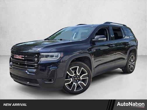 Midnight Blue Metallic 2021 GMC Acadia FWD SLT