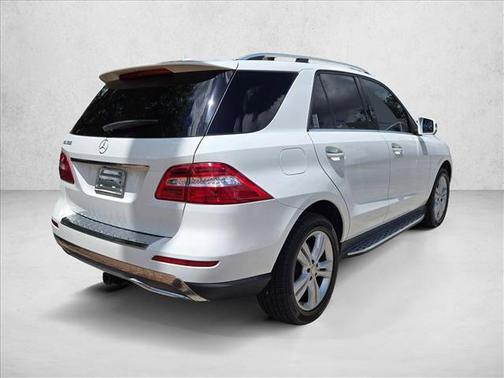 Polar White 2015 Mercedes-Benz M-Class ML 350
