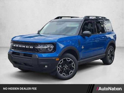 Velocity Blue Metallic 2026 Ford Bronco Sport Outer Banks