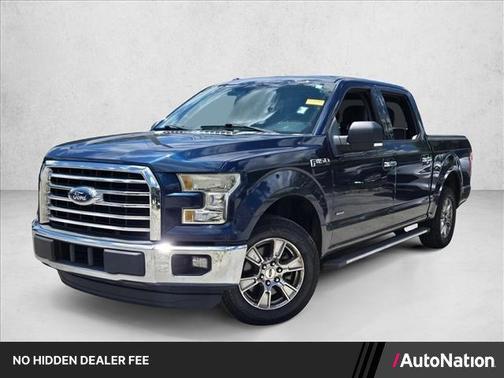 Blue Jeans Metallic 2015 Ford F-150 XLT