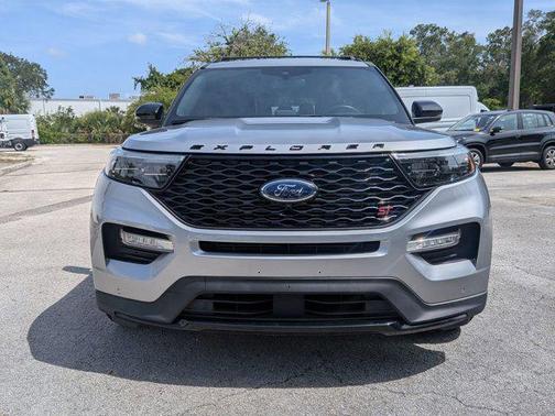 Iconic Silver Metallic 2022 Ford Explorer ST