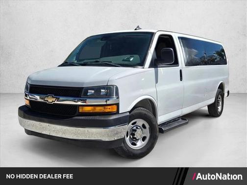 Summit White 2020 Chevrolet Express 3500 RWD 3500 Extended Wheelbase LT