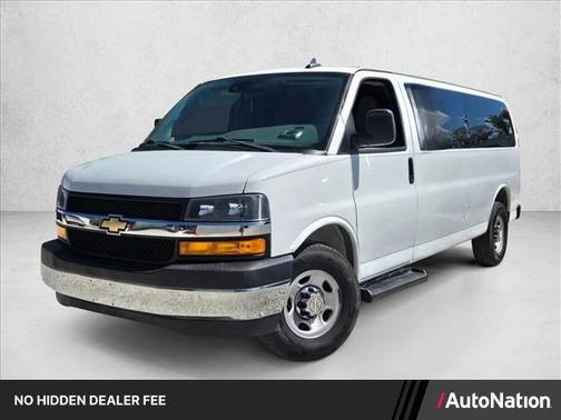 Summit White 2020 Chevrolet Express 3500 RWD 3500 Extended Wheelbase LT