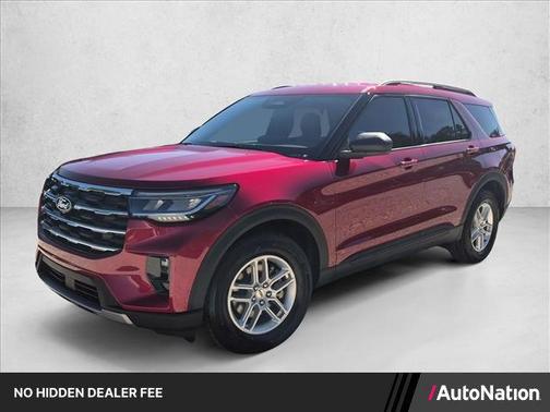 Ruby Red Metallic Tinted Clearcoat 2027 Ford Explorer Active