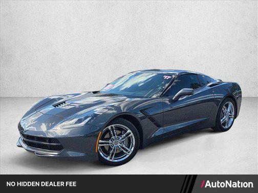 Watkins Glen Gray Metallic 2017 Chevrolet Corvette Stingray