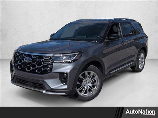 Carbonized Gray Metallic 2026 Ford Explorer Platinum