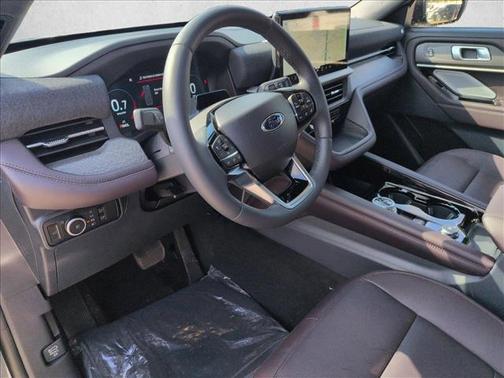 Carbonized Gray Metallic 2026 Ford Explorer Platinum