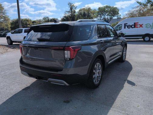 Carbonized Gray Metallic 2026 Ford Explorer Platinum