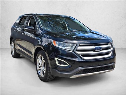 Shadow Black 2018 Ford Edge Titanium