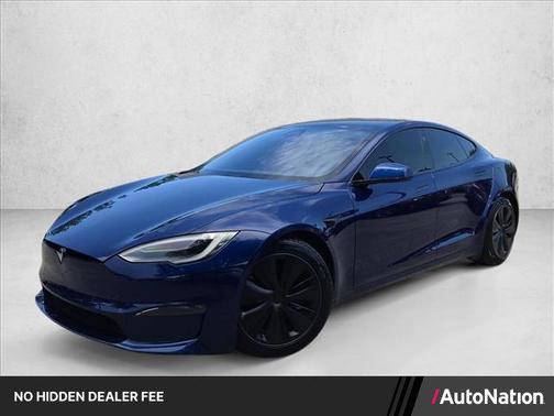 Deep Blue Metallic 2022 Tesla Model S Dual Motor All-Wheel Drive