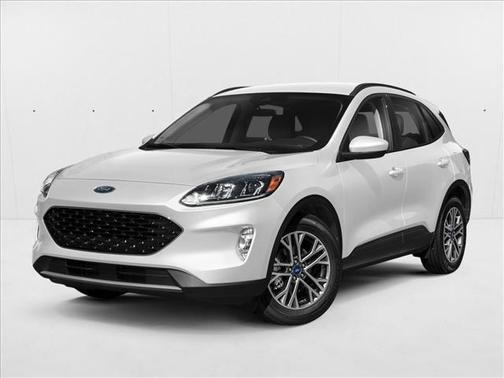 Star White Metallic Tri-Coat 2021 Ford Escape SEL