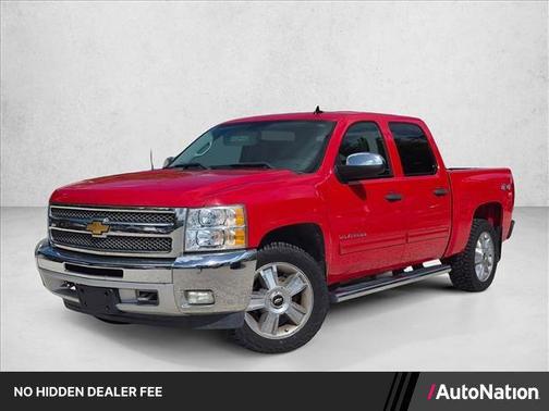 Victory Red 2012 Chevrolet Silverado 1500 LT