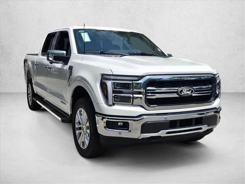 Star White Metallic Tri-Coat 2025 Ford F-150 Lariat
