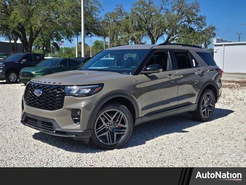 Marsh Gray 2026 Ford Explorer ST-Line