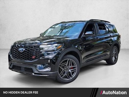 Agate Black Metallic 2026 Ford Explorer ST