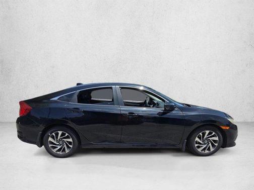 Crystal Black Pearl 2017 Honda Civic EX