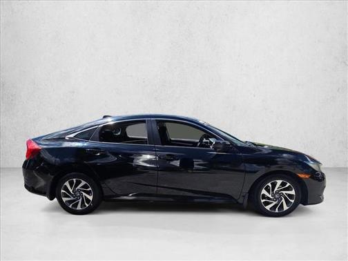 Crystal Black Pearl 2017 Honda Civic EX