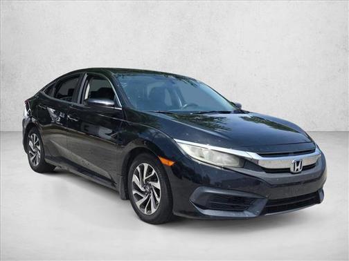 Crystal Black Pearl 2017 Honda Civic EX