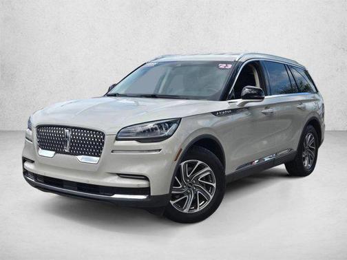 Ceramic Pearl Metallic Tri-Coat 2023 Lincoln Aviator Standard