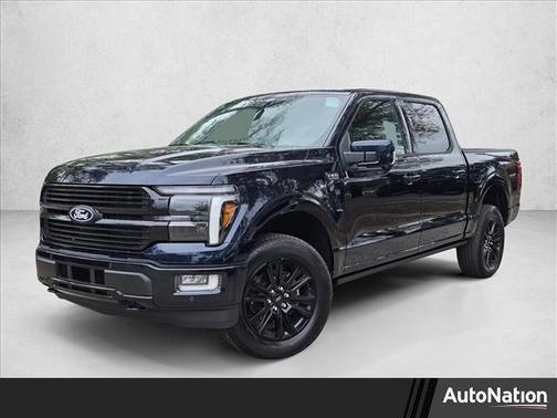 Antimatter Blue Metallic 2026 Ford F-150 Platinum