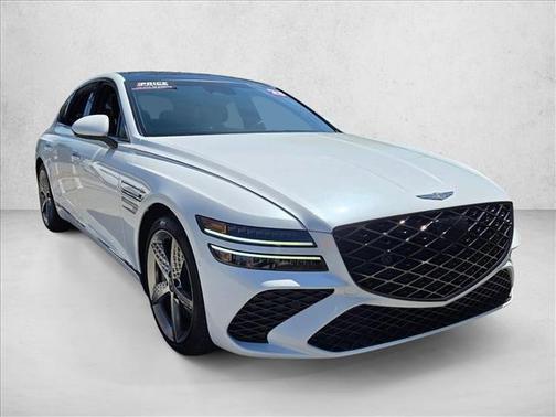 Uyuni White 2025 Genesis G80 3.5T Sport Prestige AWD